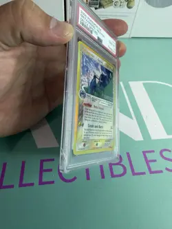 Pokemon Metagross EX Delta Species Reverse Holo Rare #11 DAMAGED SLAB PSA 10 - Image 3