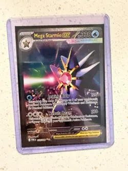 Pokemon Mega Starmie EX 118/088 Evolutions Ultra Rare Holo EN - Image 1