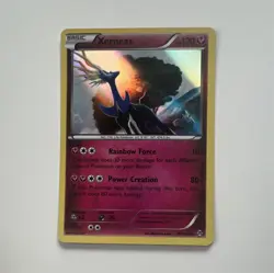 Pokemon TCG Xerneas HOLO 107/162 Breakthrough 2015 - Image 1