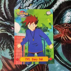 1999 Pokemon Topps GARY OAK TV Animation Edition Puzzle Card 002 - Image 3