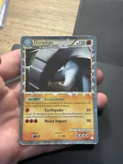 Pokemon TCG Donphan Prime Heartgold Soulsilver Holo Card 107/123 - Image 3