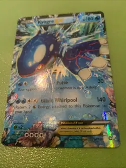 Kyogre EX 54/160 -XY Primal Clash Ultra Rare Holo Pokemon Card - Image 1