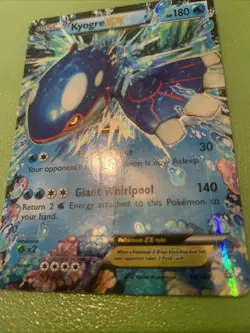 Kyogre EX 54/160 -XY Primal Clash Ultra Rare Holo Pokemon Card - Image 2