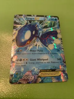 Kyogre EX 54/160 -XY Primal Clash Ultra Rare Holo Pokemon Card - Image 4