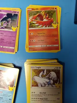 Pokemon TCG 25th Anniversary Holos Card Lot 304 Cards NM /LP Mew , Lugia , HoHo - Image 2