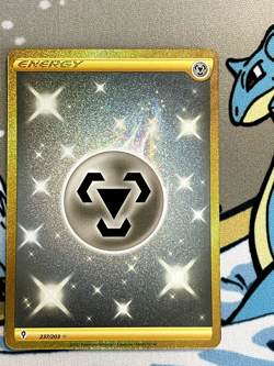 Metal Energy (Secret) 163/149 SM Base Set Holo Pokemon Card NM - Image 1