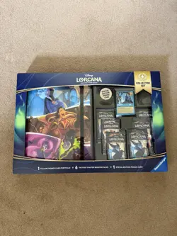 Disney Lorcana First Chapter Collector Set Bundle Box New Sealed Binder TCG UK - Image 1