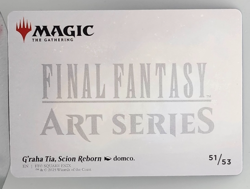 G'raha Tia, Scion Reborn Art Card (51) (Gold-Stamped Signature) - Art Series: FI - Image 2