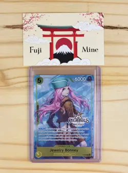 Textured Promo Regionals 25-26 - Jewelry Bonney P-085 One Piece Card Game OP TCG - Image 1