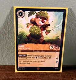 Disney Lorcana Wilds Unknown Legendary Single Card- Dale: Ready For His Shot - Image 1