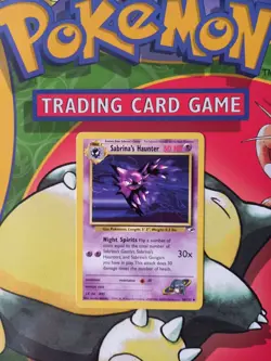 Sabrina's Haunter 58/132 Gym Heroes Pokemon Card - Image 1