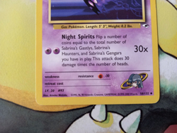 Sabrina's Haunter 58/132 Gym Heroes Pokemon Card - Image 4