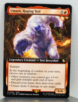 Umaro, Raging Yeti (Extended Art) - Commander: FINAL FANTASY (FIC) - Image 1