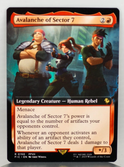 Avalanche of Sector 7 (Extended Art) - Commander: FINAL FANTASY (FIC) - Image 1