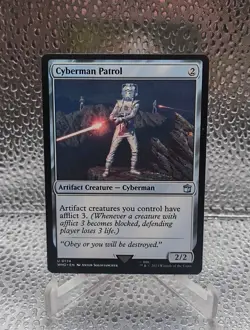 Cyberman Patrol - 174 - NM - Universes Beyond: Doctor Who - Magic The Gathering - Image 2