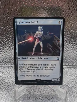 Cyberman Patrol - 174 - NM - Universes Beyond: Doctor Who - Magic The Gathering - Image 3