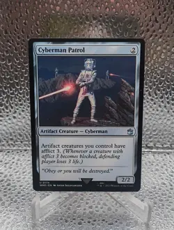 Cyberman Patrol - 174 - NM - Universes Beyond: Doctor Who - Magic The Gathering - Image 4