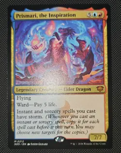 MTG Prismari, The Inspiration 0212 Mythic Rare NM - Image 1