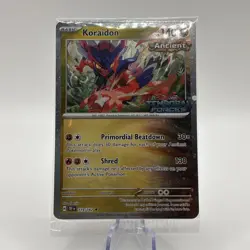 Pokemon TCG - Temporal Forces Stamped Promo - Koraidon 119/162 Sealed - Image 1