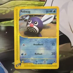 Pokemon Card - Poliwag Expedition 125/165 Common Non Holo - Image 1
