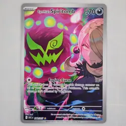 Cynthia's Spiritomb 244/217 IR Full Art Ascended Heroes Pokemon TCG Holo NM - Image 1