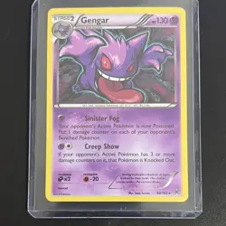 Pokemon TCG Gengar 60/162 Breakthrough Holo Rare Stage 2 130 HP English - Image 1