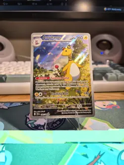 Ampharos Illustration Rare ME04: Chaos Rising 090/086 Pokemon English TCG - Image 1