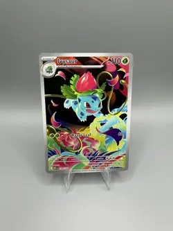 Pokemon TCG Ivysaur Holo Illustration Rare Card 134/132 Nm/Mint - Image 1