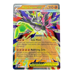 Mega Zygarde ex 047/088 Double Rare Holo ME03: Perfect Order Pokemon Card TCG NM - Image 1