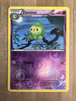 Pokemon TCG Duosion Legendary Treasures 75/113 Reverse Holo Uncommon MP - Image 1