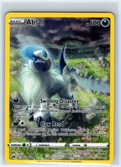 Absol GG16/GG70 Holo Crown Zenith Galarian Gallery Pokemon NM - Image 1