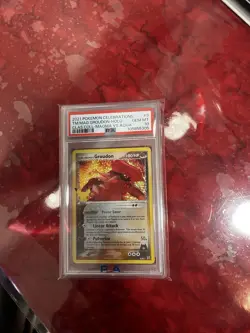 Pokemon Team Magma's Groudon Celebrations Classic Collection Holo PSA 10 9/95 - Image 1