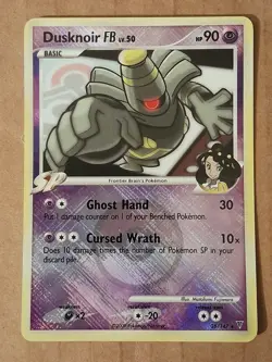 Dusknoir FB 26/147 Pokemon League Reverse Holo Promo NM See Pictures - Image 1