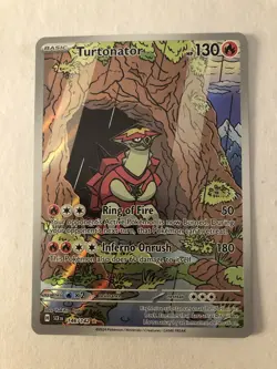 Turtonator 146/142 Illustration Rare Steller Crown Pokemon NM - Image 1