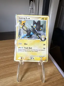 Pokemon TCG Luxray GL Lv.48 SP Holo Rare Rising Rivals 9/111 - Image 1