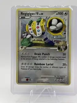 Regigigas FB 9/147 Supreme Victors Holo Rare 100 HP Pokemon TCG - Image 1