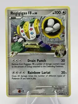 Regigigas FB 9/147 Supreme Victors Holo Rare 100 HP Pokemon TCG - Image 5