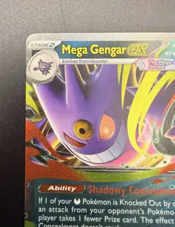 Mega Gengar ex 056/094 PFL Phantasmal Flames Pokemon - LP - Image 5