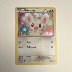The Pokemon Company Minccino BW13 Black & White Promo Holo Basic 50 HP Eng - Image 1