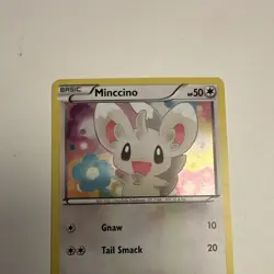 The Pokemon Company Minccino BW13 Black & White Promo Holo Basic 50 HP Eng - Image 2