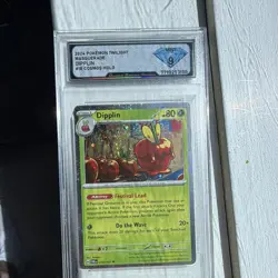 Pokemon TCG Dipplin 018/167 Twilight Masquerade Cosmos Holo DSG 9 Graded - Image 1