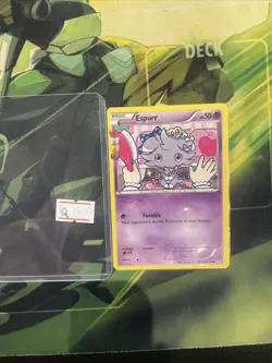 Pokemon Espurr Generations Common RC14-32 Basic HP50 2016 English - Image 3