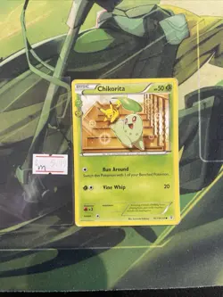 Chikorita RC1/RC32 Common Generations Pokemon Radiant Collection Pikachu feature - Image 3