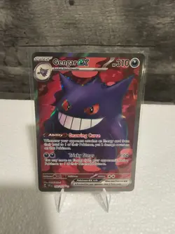 Pokemon TCG: Temporal Forces 193/162 Gengar EX Full Art Ultra Rare (NM) - Image 1