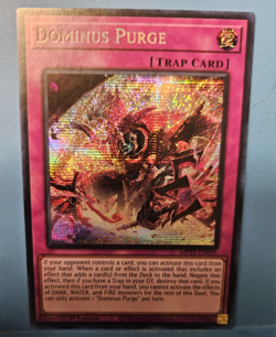 Konami Yu-Gi-Oh! TCG Dominus Purge MP25-EN095 1st Ed Prismatic Secret Foil - Image 1