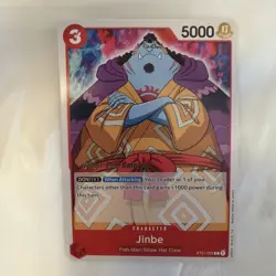 Jinbe Super Pre-Release Starter Deck 1: Straw Hat Crew One piece Foil Stamped - Image 1