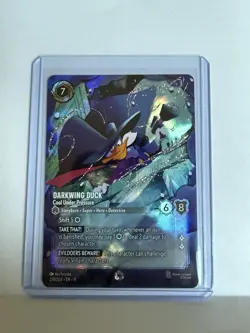 Disney Lorcana Winterspell Darkwing Duck Cool Under Pressure Enchanted 239/204 - Image 1