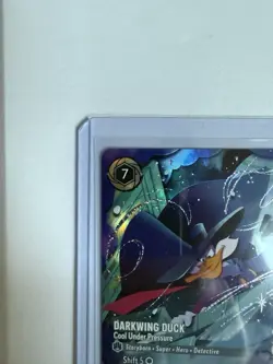 Disney Lorcana Winterspell Darkwing Duck Cool Under Pressure Enchanted 239/204 - Image 2