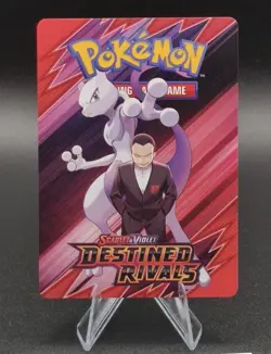 Destined Rivals Build and Battle Trainer Tips Card: Team Rocket's Mewtwo (v1) - Image 1