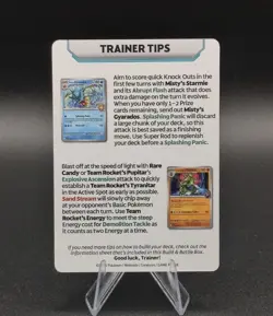 Destined Rivals Build and Battle Trainer Tips Card: Team Rocket's Mewtwo (v1) - Image 2